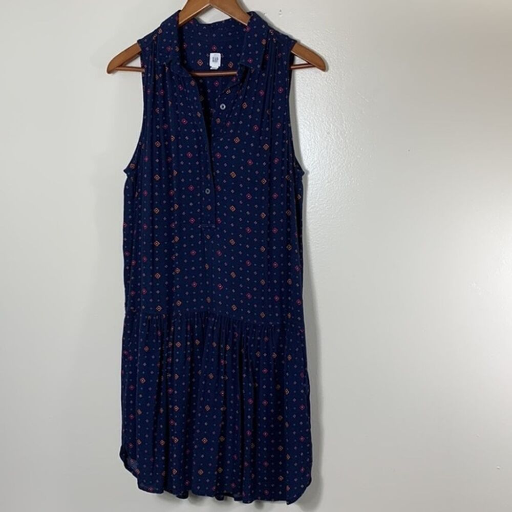 Gap Sleeveless Multicolored Women's Dress Size M